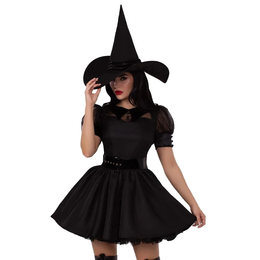 Leg Avenue Womens Classic Bewitching Witch Costume Plus Size Costumes with Witch